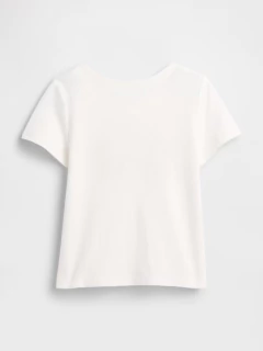 Camiseta Gap White Leopard - GAP01- Tamanho 3 anos - Mimos de Orlando