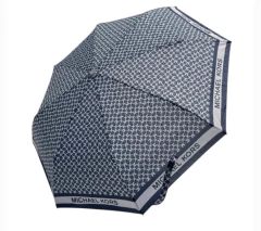 Guarda-Chuva Michael Kors Logo Azul Marinho na internet