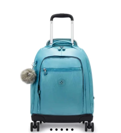 Conjunto escolar Kipling - Mochila de rodinhas, estojo e lancheira - Aqua Tides Met na internet