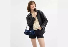 Imagem do Bolsa Coach Ashton Denim Silver/Indigo