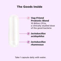 Suplemento Olly Happy Hoo-ha Probiótico Feminino - 25 cápsulas - EXP 11/26 - comprar online