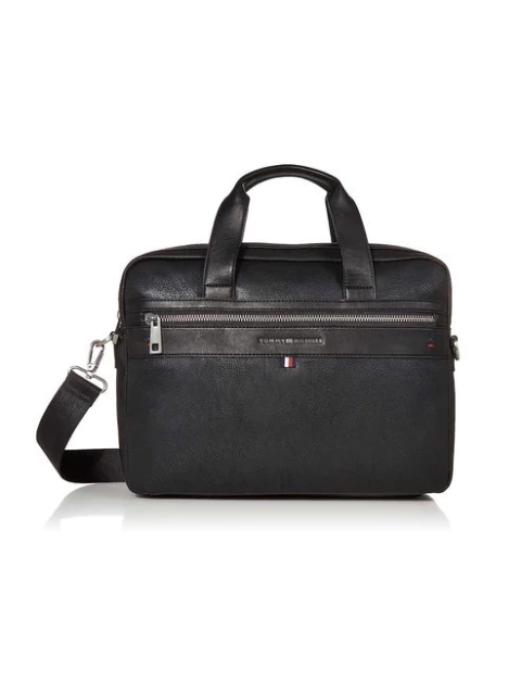 Pasta Executiva Tommy Hilfiger Marrom