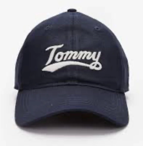 Boné Tommy Hilfiger Bordado Azul Marinho - TH91- Tamanho 8 - 10 anos - comprar online