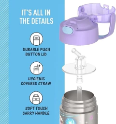 Garrafa Thermos Frozen - Mimos de Orlando