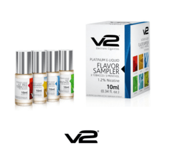 Seleção 6 frascos e-liquid V2 10ml