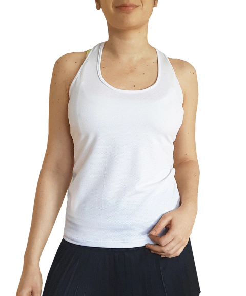 Musculosa Deportiva Kimmy Blanco - comprar online