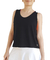 Musculosa Deportiva Melody Negra Print Amarillo - comprar online