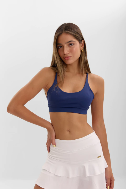 Top deportivo Paris Azul Marino