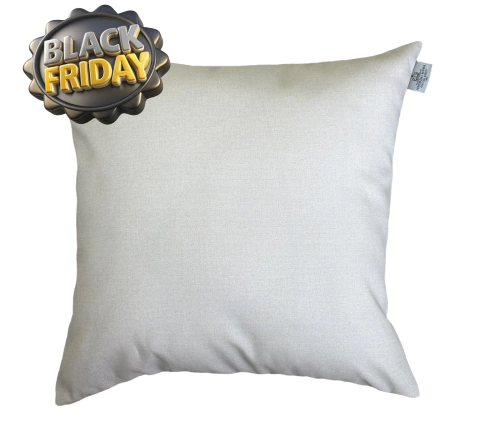 Capa de Almofada 45x45 Acquablock Interna Lisa Cru