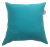Capa de Almofada 45x45 Sarja Lisa Azul Turquesa