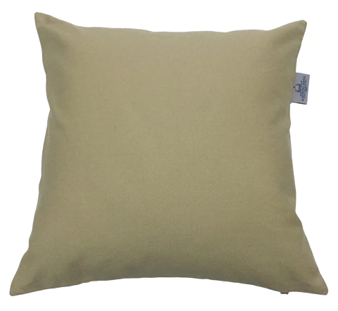 Capa de Almofada 45x45 Sarja Lisa Bege
