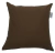 Capa de Almofada 45x45 Sarja Lisa Marrom