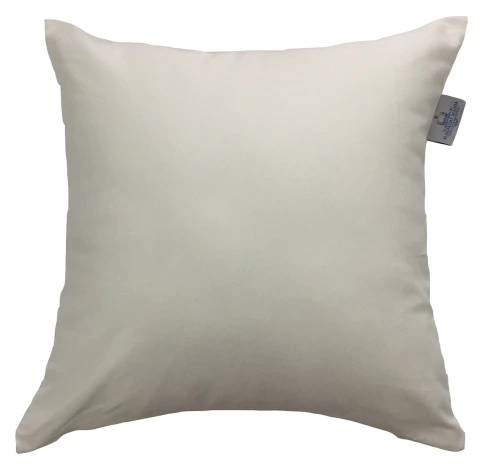 Capa de Almofada 45x45 Sarja Lisa Cru