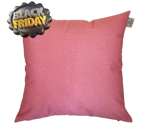 Capa de Almofada 45x45 Acquablock Externa Lisa Rosa