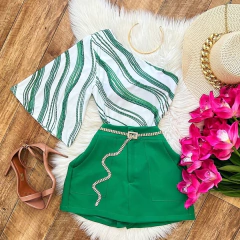 Saia Shorts Alfaiataria