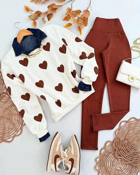 Blusa Moletom Love - comprar online