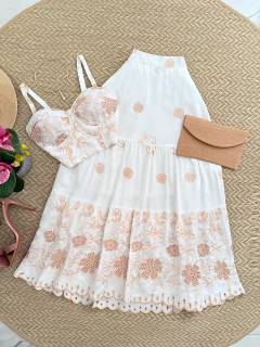 Conjunto Cropped e Saia Longa Lese - comprar online