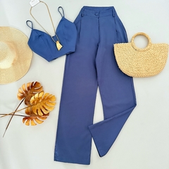 Conjunto Cropped e Pantalona - comprar online