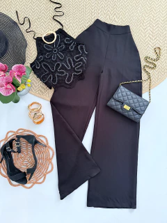 Conjunto Cropped e Pantalona Importado - loja online