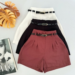 Shorts Alfaiataria C/Cinto - comprar online