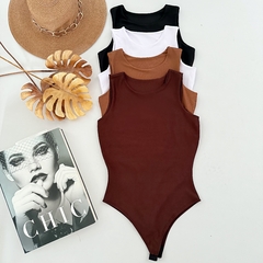 Body Poliamida Recorte Redondo - comprar online