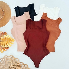 Body Poliamida Recorte Quadrado - comprar online