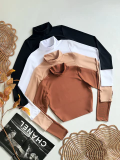 Cropped Poliamida Gola - comprar online