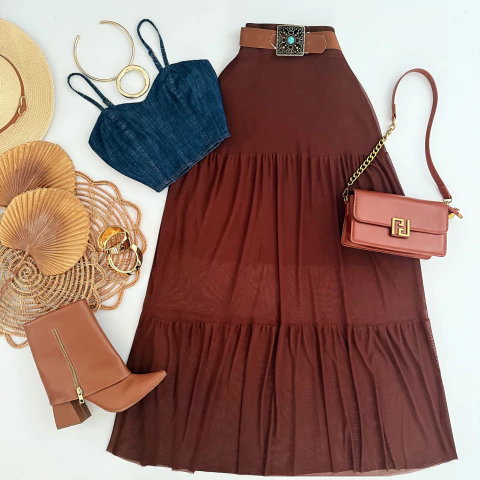 Cropped Jeans Tencel - comprar online