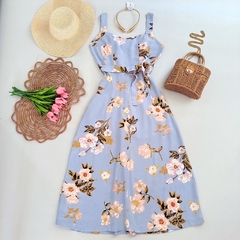 Vestido Midi Linho Laís