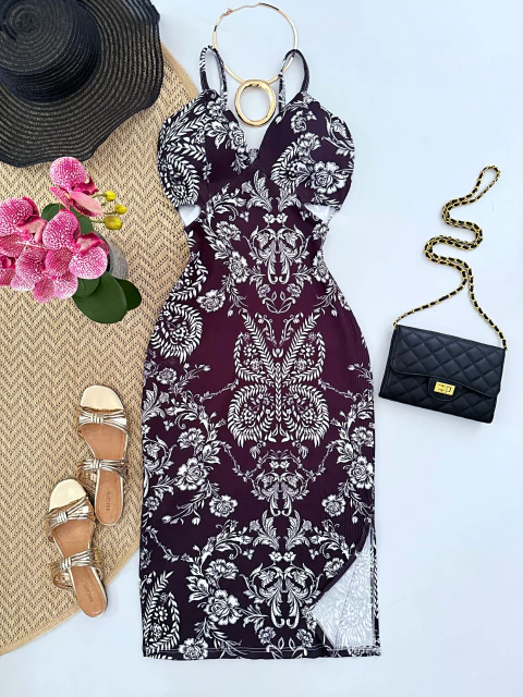 Vestido Midi Inspiração Farm - comprar online