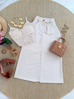 Cropped Crochê - comprar online