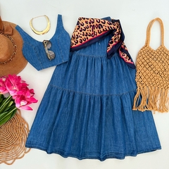 Saia Longa Jeans - comprar online