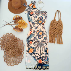 Vestido Longo Poliamida - comprar online