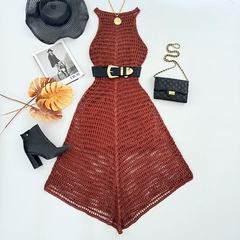Vestido Midi Tricô Modal - comprar online