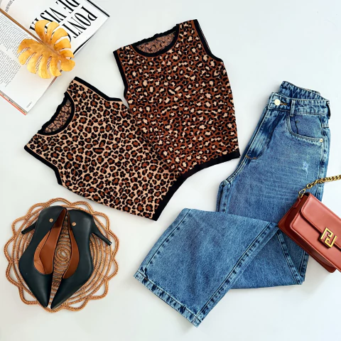 Cropped Tricô Modal - comprar online