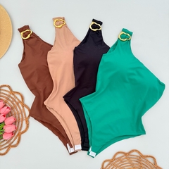 Body Poliamida Fivela Orgânica - comprar online