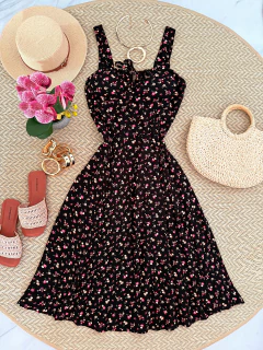 Vestido Midi Corselet - BellaChic
