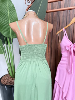 Vestido Longo Mullet