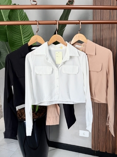 Camisa Cropped Inspiração Zara - comprar online