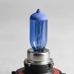 Lámpara halógena H13 con recubrimiento azul tipo Blue Vision efecto xenón