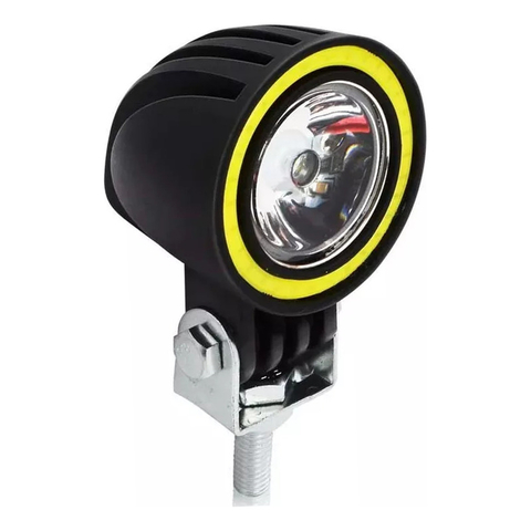 Faro Led Ojo De Angel 12v 24v Intermitente Flash 18w Blanco