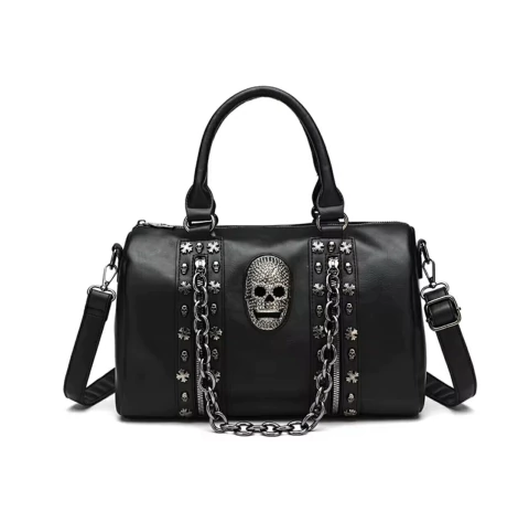 CARTERA CALAVERA CADENAS - comprar online