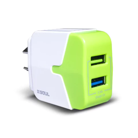 Cargador - Carga rapida 2 usb