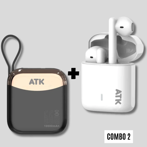 Cargador Portátil + Auriculares inalámbricos - comprar online
