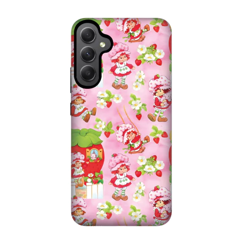 Funda Antigolpe Vintage Strawberry para Samsung - comprar online