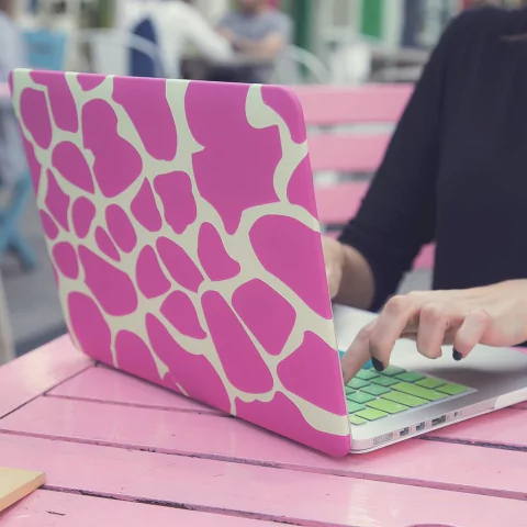 Funda MacBook Zebra