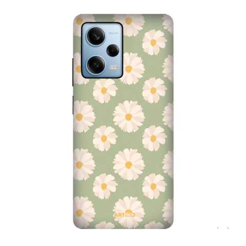 Funda Antigolpe Daisies Green para Xiaomi