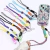 2 Straps Correa India para el celular con adaptador transparente