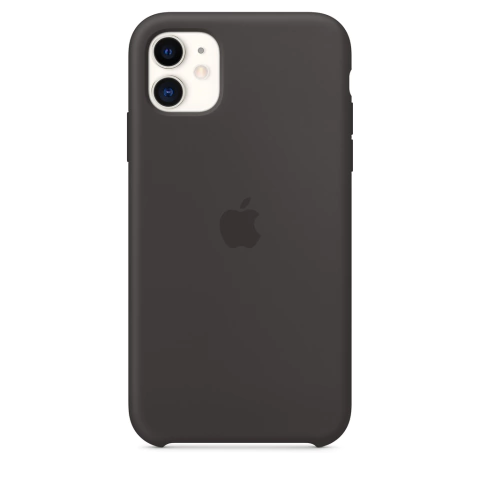 Funda Silicone Case Negro para iPhone