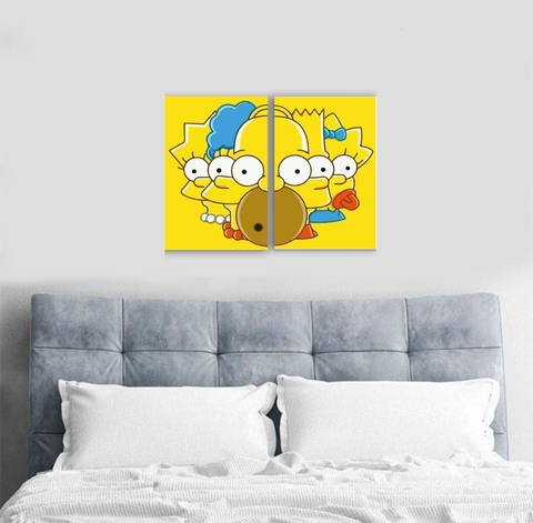 Cuadro Los Simpsons